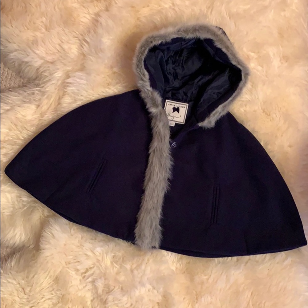 Faux Fur Cape